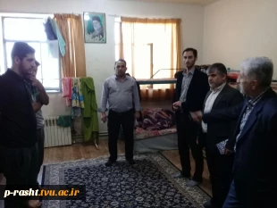 بازدید معاونت فرهنگی و دانشجویی از خوابگاه های دانشکده شهید چمران 3