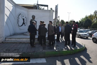 حضور پر شور دانشگاهیان  دانشکده شهید چمران دانشگاه فنی و حرفه ای استان گیلان در راهپیمایی روز 13 آبان 12