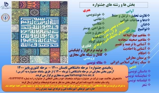 بیست و نهمین جشنواره سراسری قرآن و عترت دانشجویان دانشگاه فنی و حرفه ای کشور