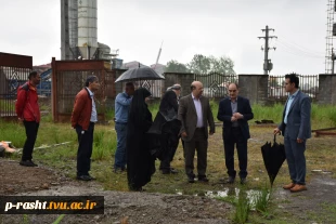 در سفر یک روزه به استان گیلان، معاون دانشجویی دانشگاه فنی و حرفه ای از پروژه ساخت خوابگاه و اماکن رفاهی دانشگاه فنی و حرفه ای استان گیلان بازدید شد 3