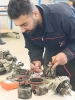 نخستین دوره مسابقه علمی دانشجویان رشته مکانیک خودرو به صورت استانی در آموزشکده ملی مهارت پسران رستم آباد برگزار شد 9