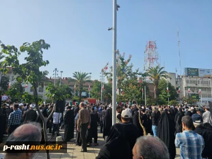 وداع دانشگاهیان دانشگاه ملی مهارت واحد استان گیلان با پیکر شهدای گیلان در تجاوز اخیر رژیم غاصب صهیونیستی به کشورمان 8