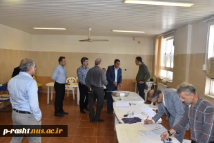 بازدید نماینده نظارت ارزیابی دانشگاه ملی مهارت از ادامه فرآیند برگزاری آزمون های لغو شده نیمسال دوم واحد استانی گیلان دانشگاه ملی مهارت 3