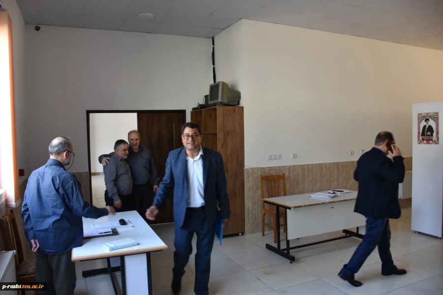 بازدید نماینده نظارت ارزیابی دانشگاه ملی مهارت از ادامه فرآیند برگزاری آزمون های لغو شده نیمسال دوم واحد استانی گیلان دانشگاه ملی مهارت 7