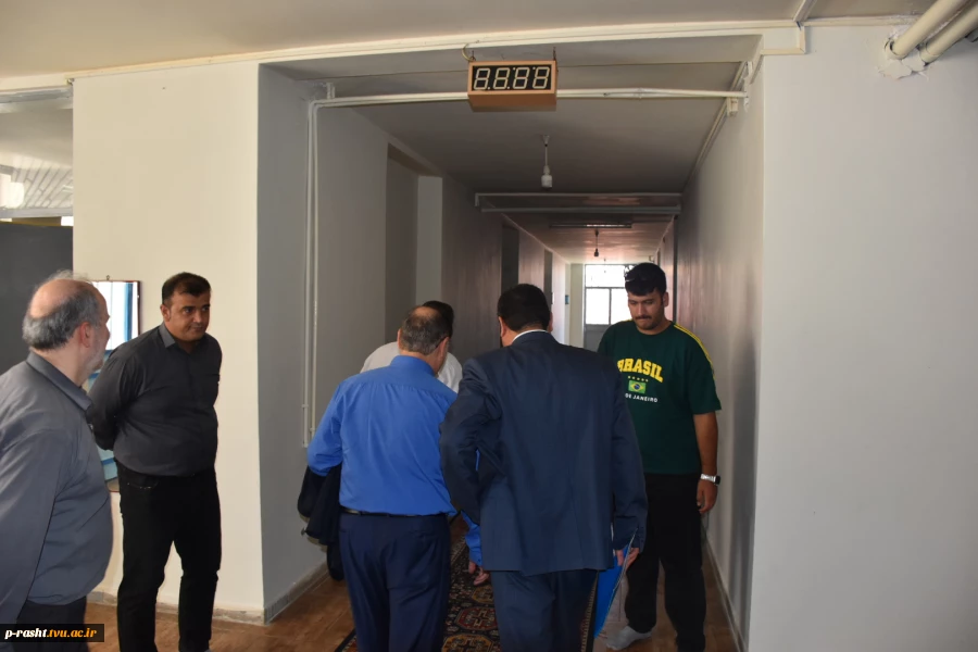 بازدید نماینده نظارت ارزیابی دانشگاه ملی مهارت از ادامه فرآیند برگزاری آزمون های لغو شده نیمسال دوم واحد استانی گیلان دانشگاه ملی مهارت 9