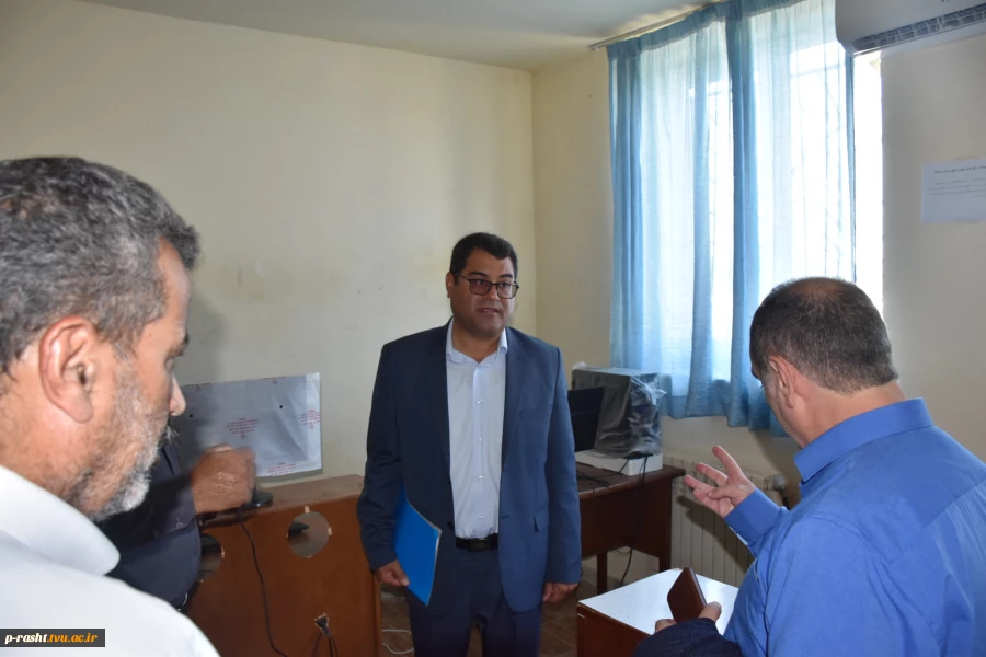 بازدید نماینده نظارت ارزیابی دانشگاه ملی مهارت از ادامه فرآیند برگزاری آزمون های لغو شده نیمسال دوم واحد استانی گیلان دانشگاه ملی مهارت 10